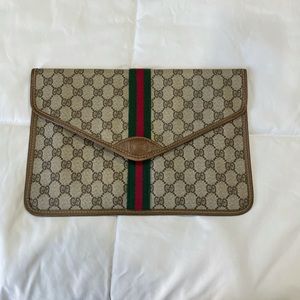 Gucci Monogram Clutch